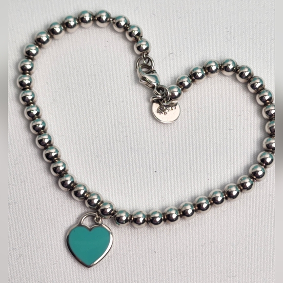 Tiffany & Co. Jewelry - Tiffany Co Return To Tiffany Blue Heart Bracelet